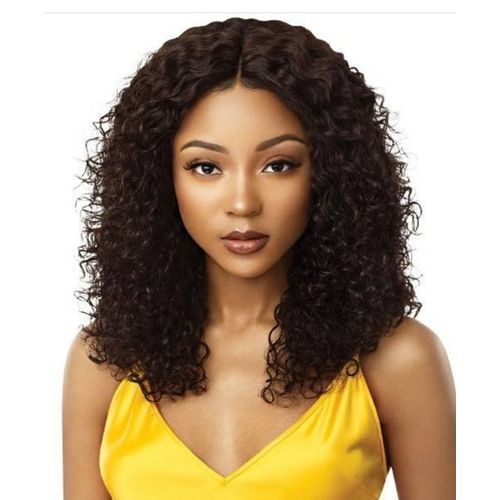 Waterwave Curly Wig With Closure-1b